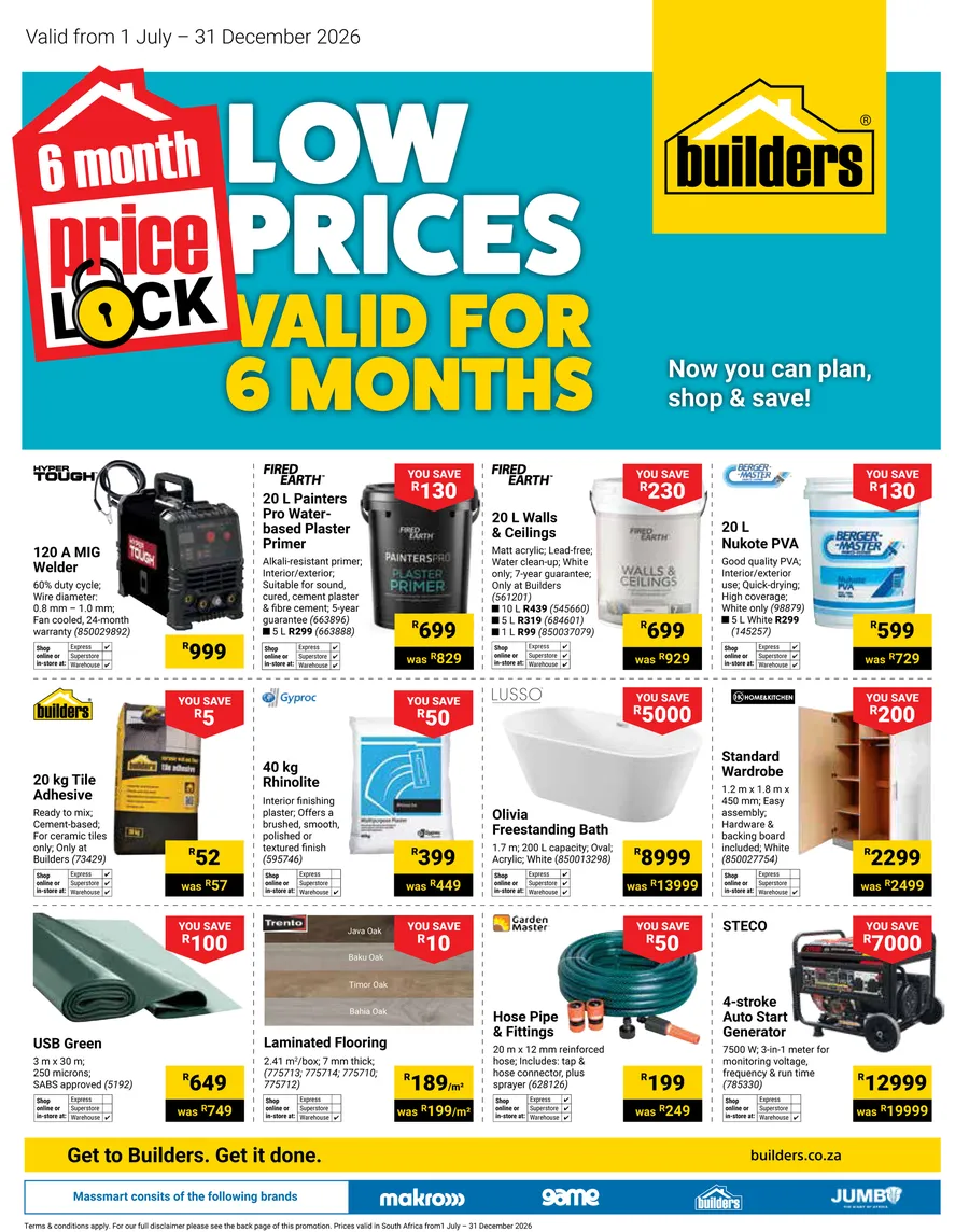 Price Lock