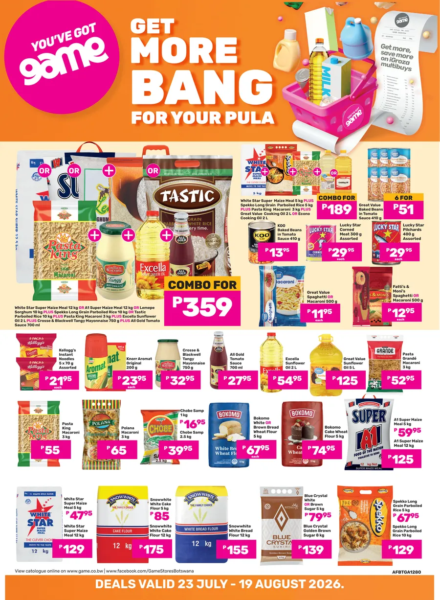 Get More Bang for Your Pula