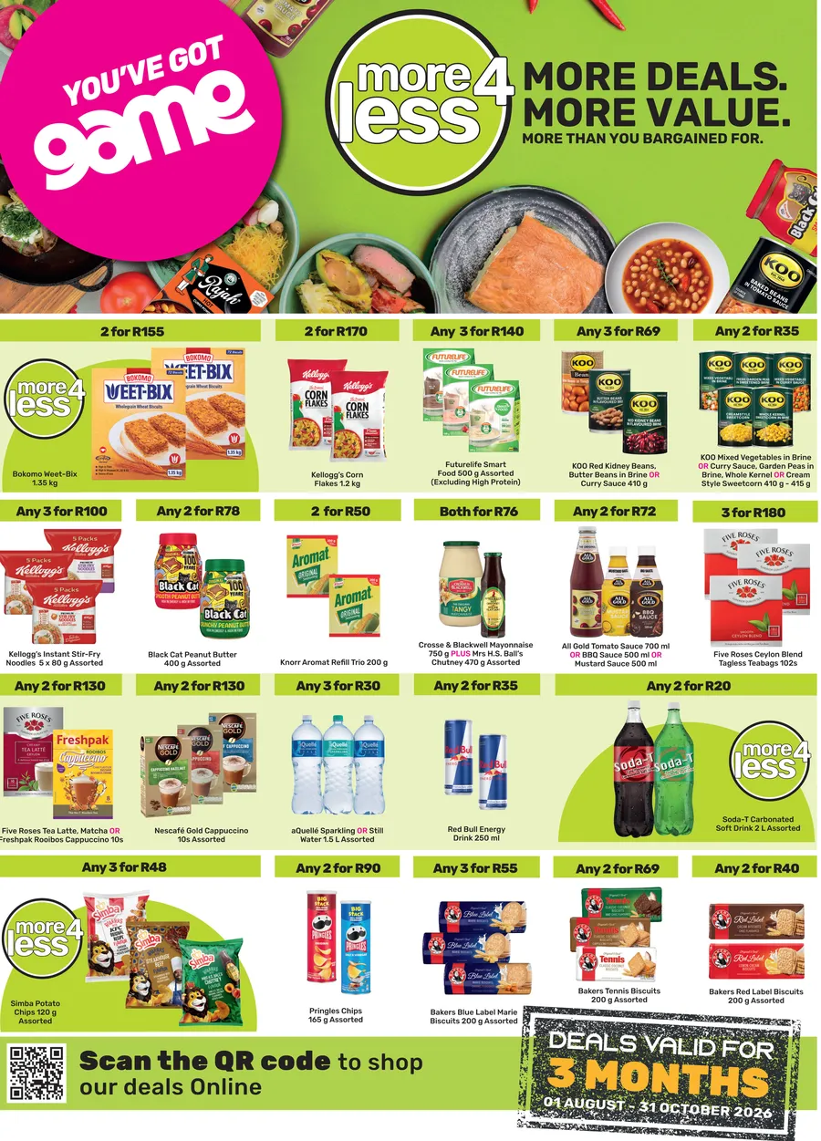 More 4 Less
