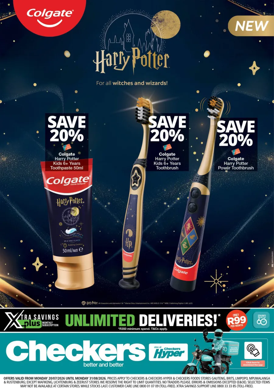 Colgate Harry Potter Promotion