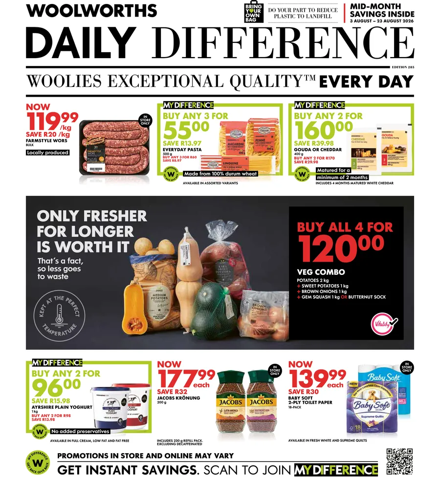 Daily Difference