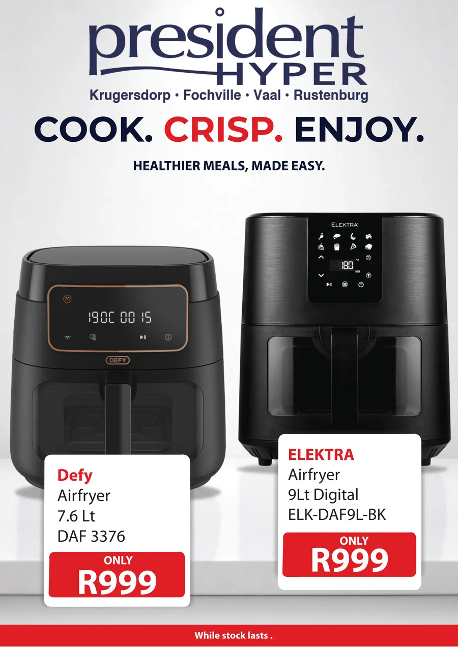 Braaimaxx & Air Fryer Deals