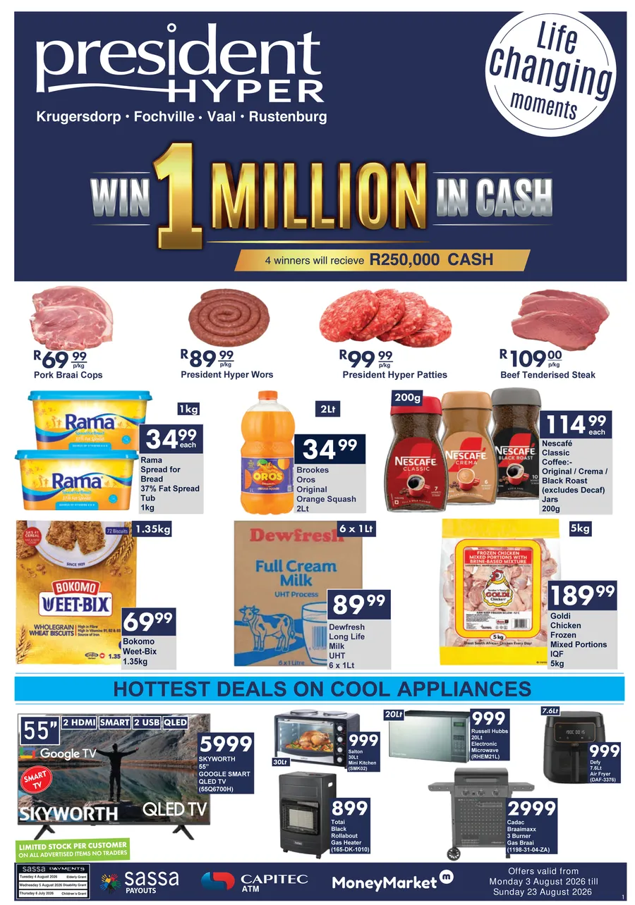 Win 1 Million in Cash