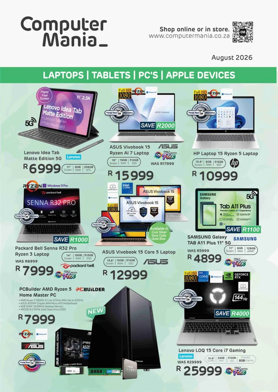 Laptops & Accessories