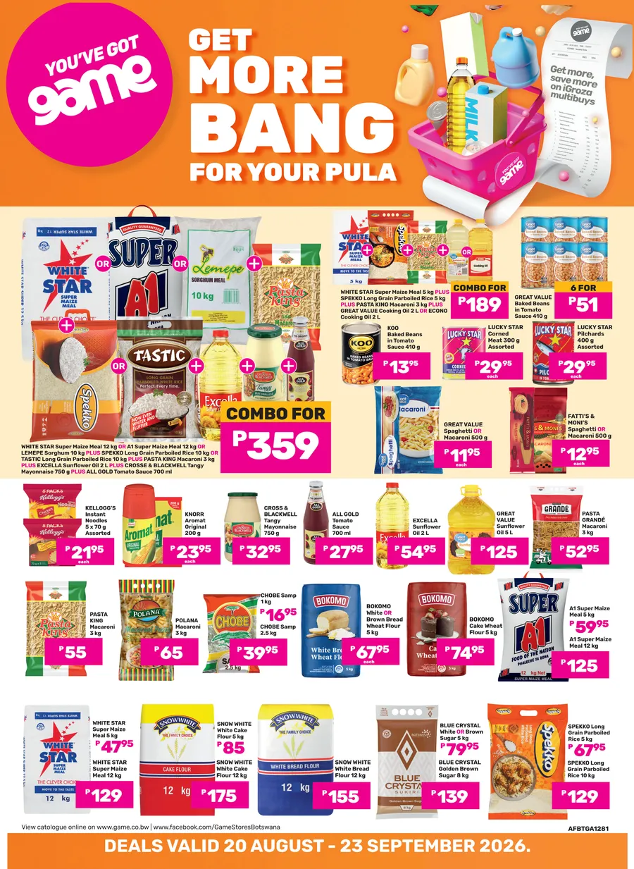 Get More Bang for Your Pula