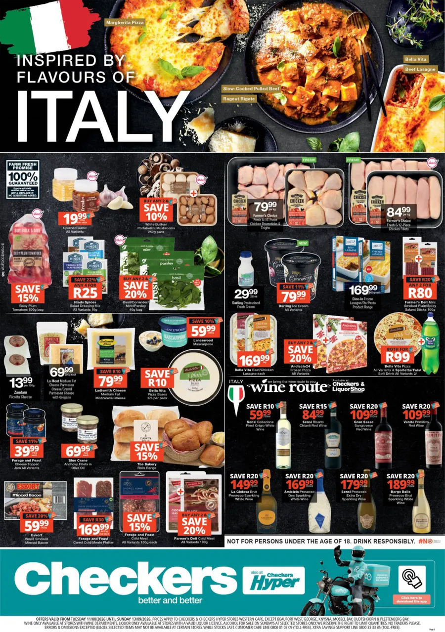 Inspired by the Flavours of Italy