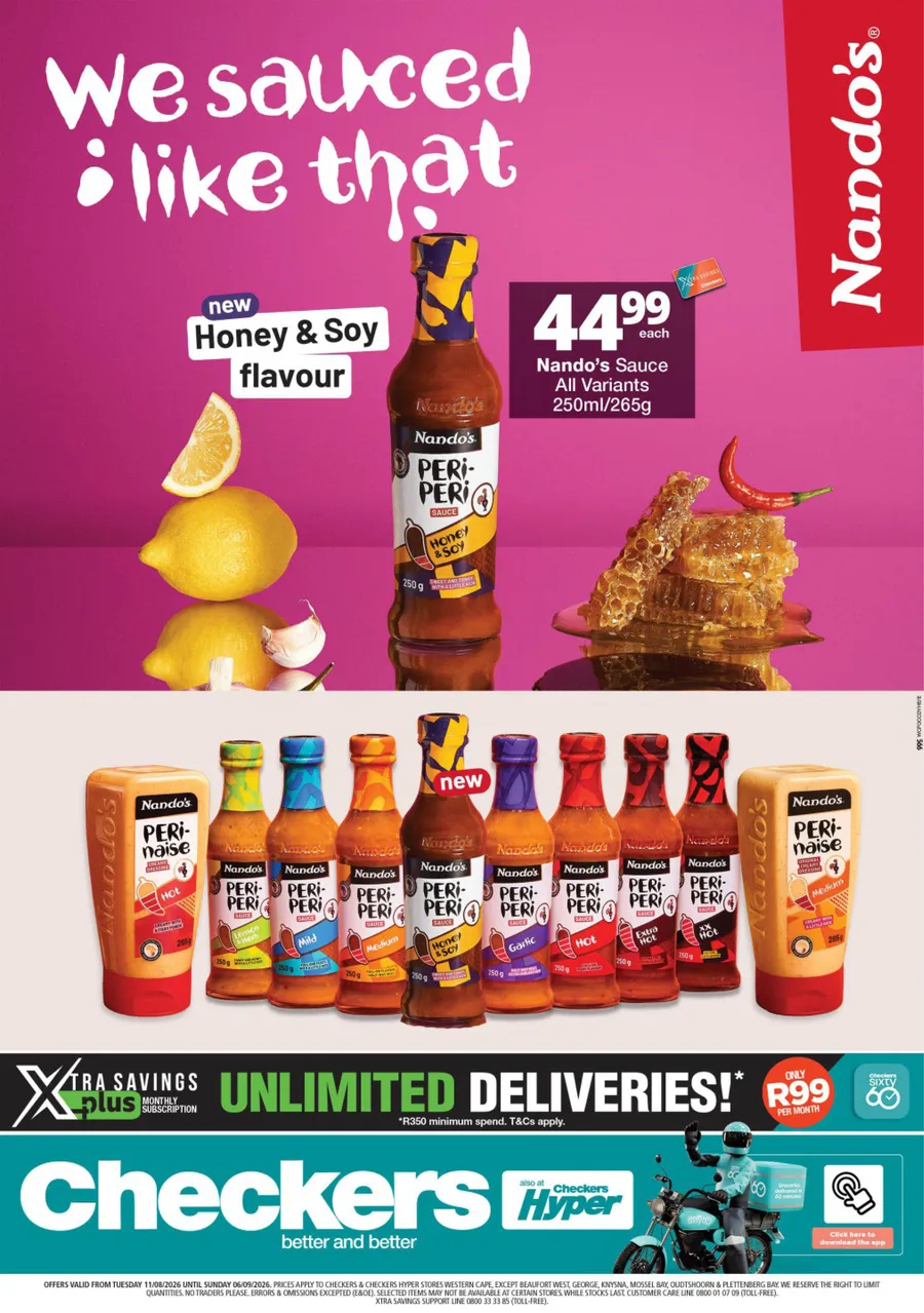 Nando's Sauce Promotion