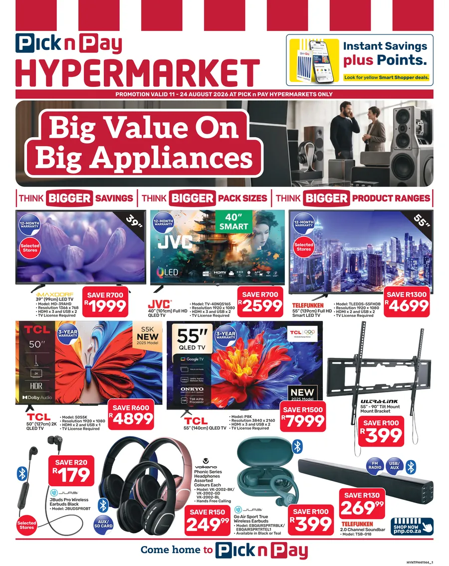 Big Value on Big Appliances