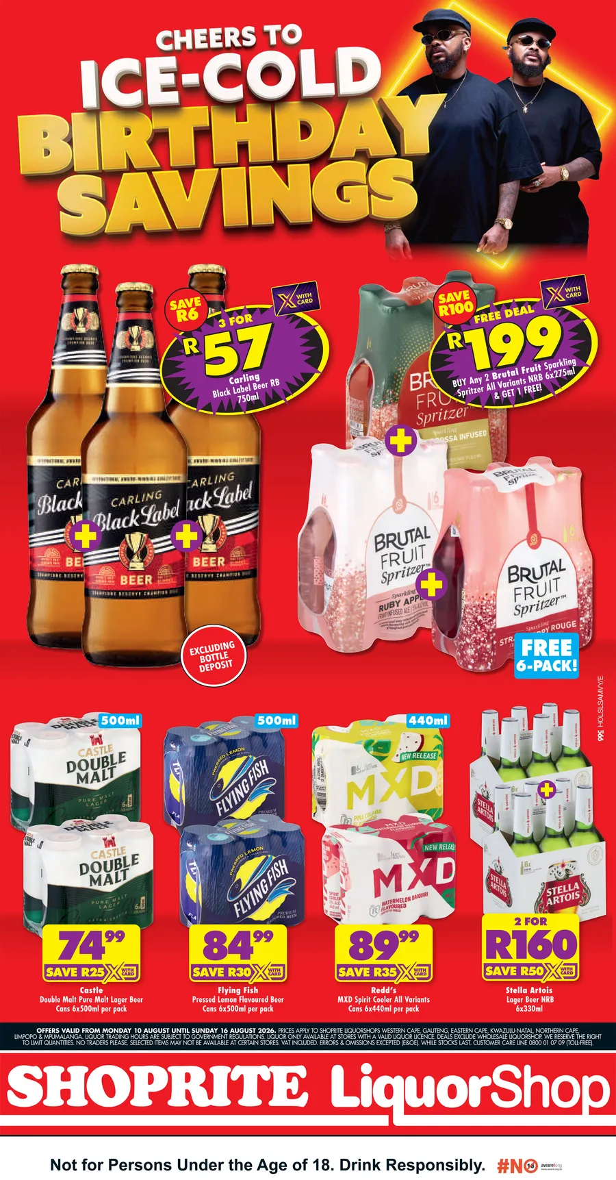 Cheers to Ice- Cold Birthday Savings