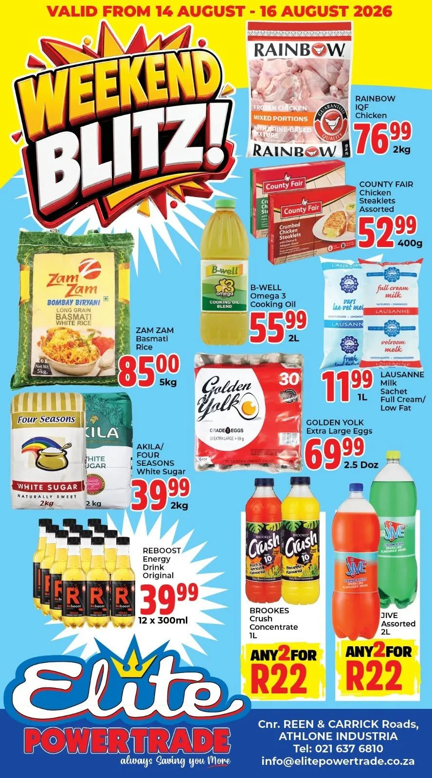 Weekend Blitz