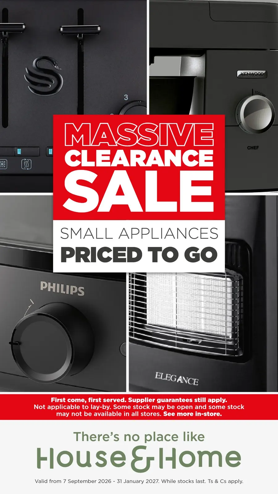 Massive Clearance Sale