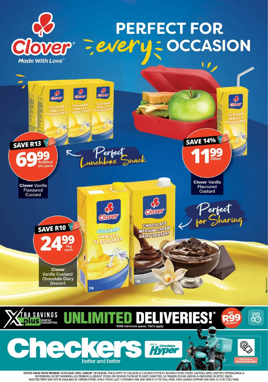 Clover Custard Promotion