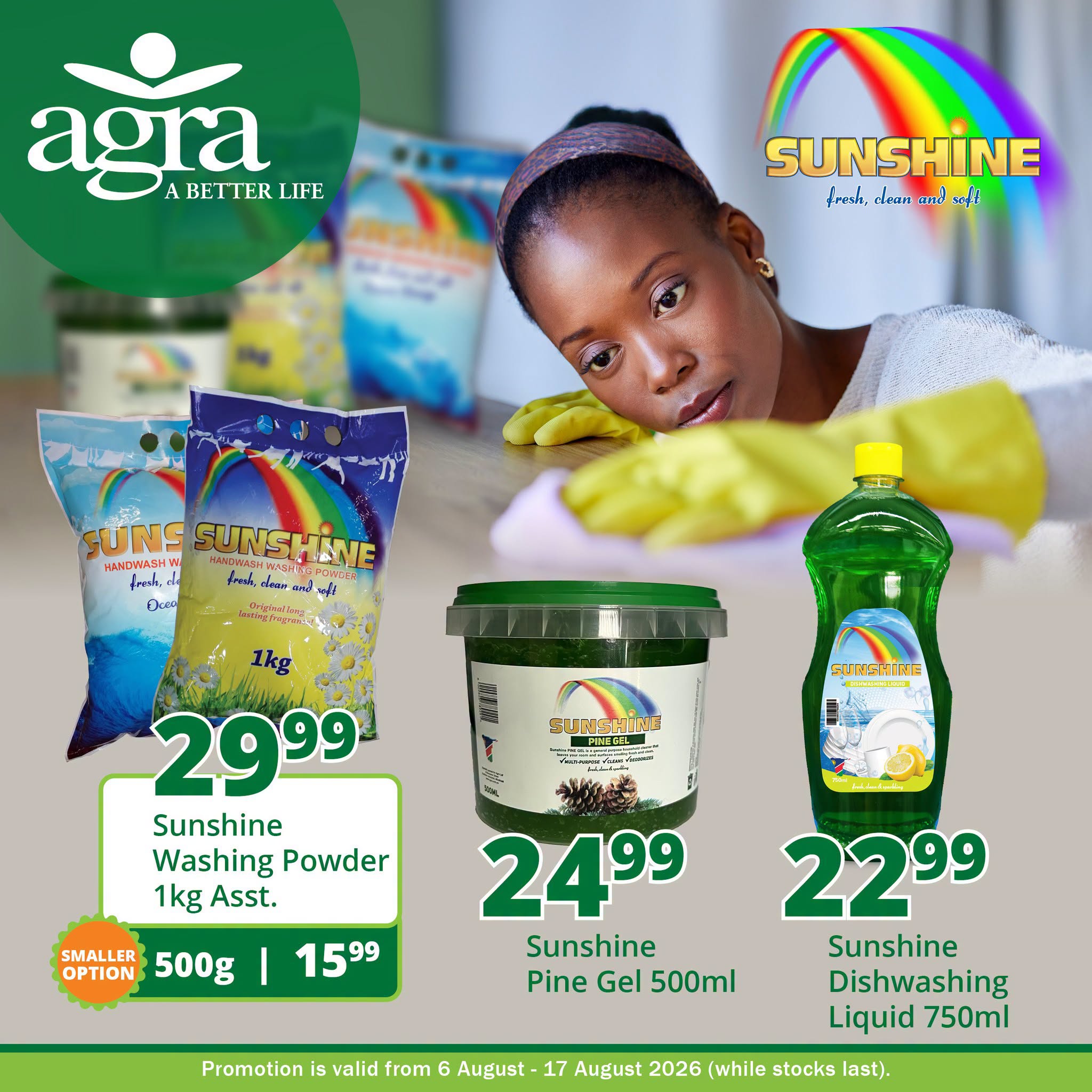 Bring a Little Sunshine Into Your Cleaning Routine!