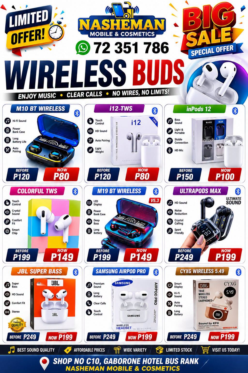 Big Special Offer on Wireless Buds Upgrade Your Music