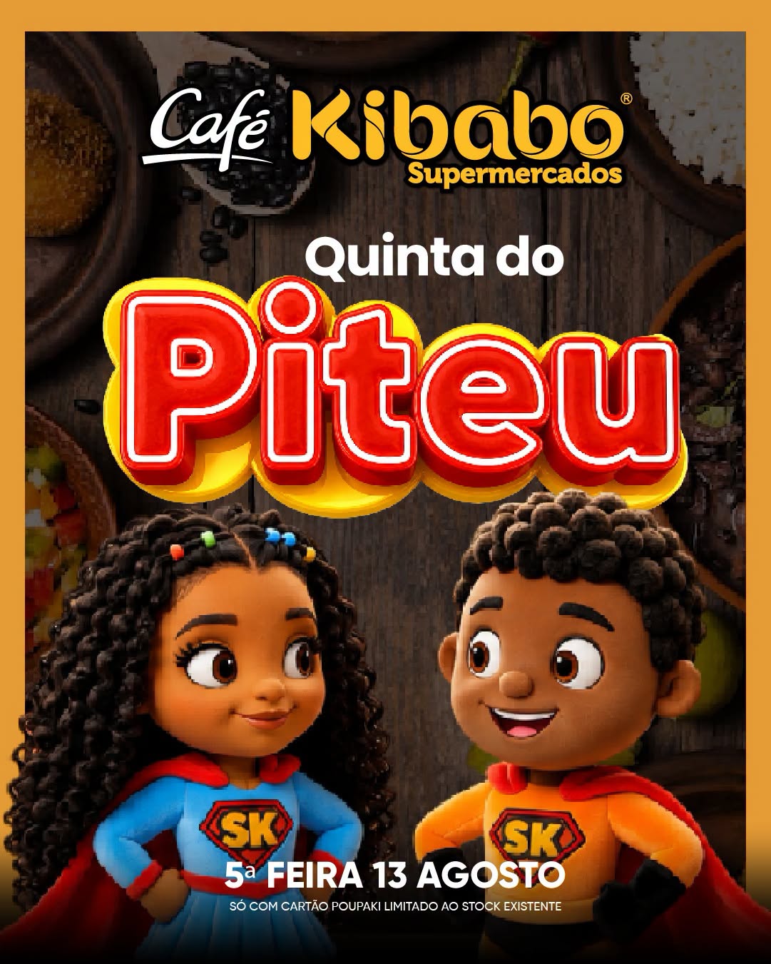 Vizinho, **Hoje É Quinta Do Pitéu No Café KIBABO