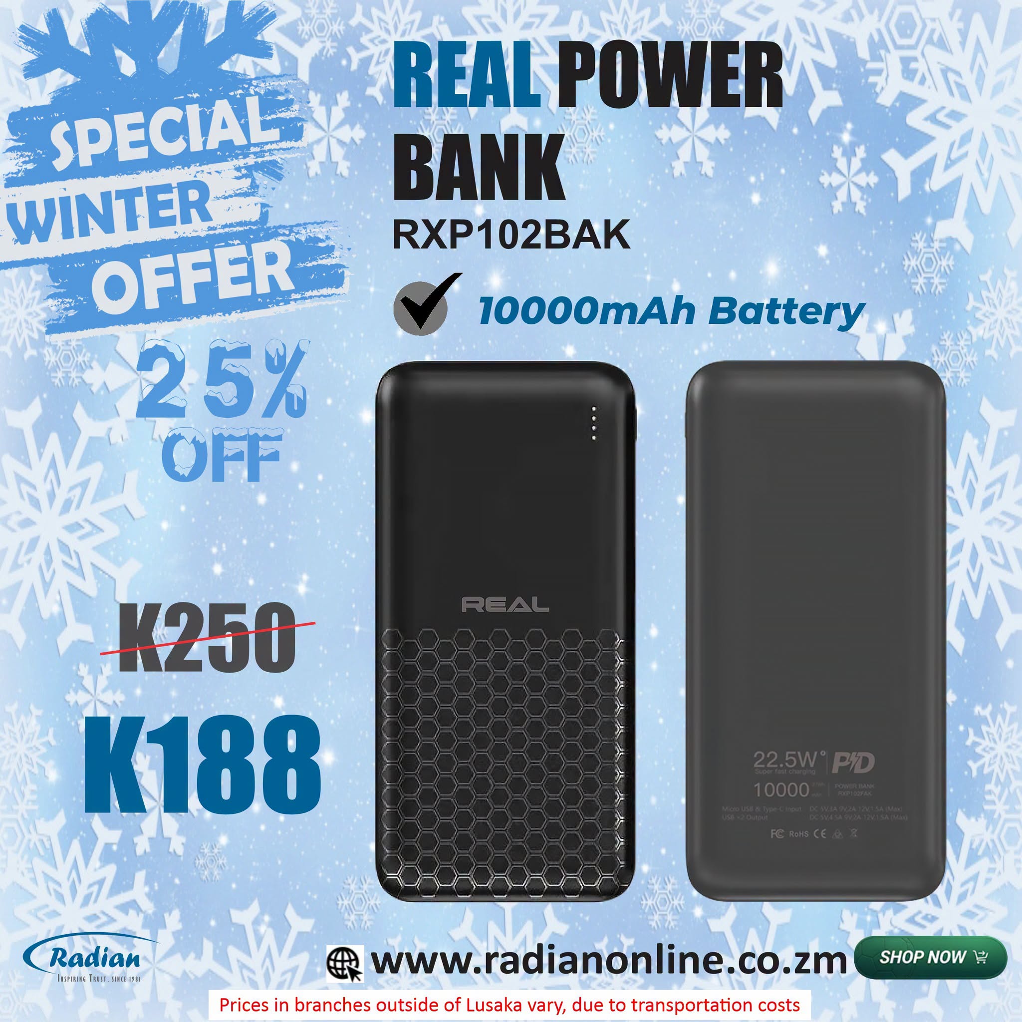 Radianstores Zambia Specials