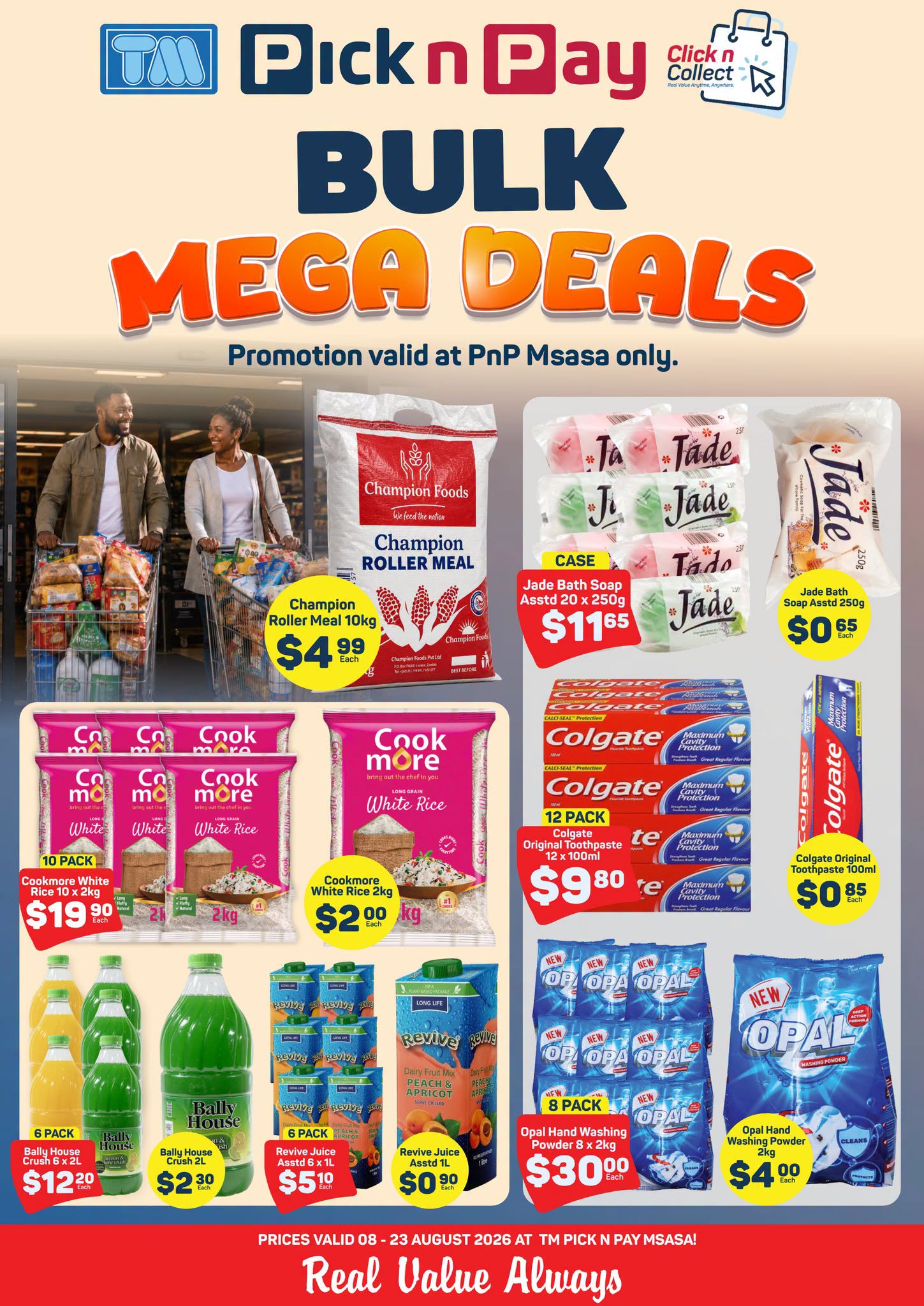 Go BIG on Value! Bulk Mega Deals Are on at TM Pick N Pay