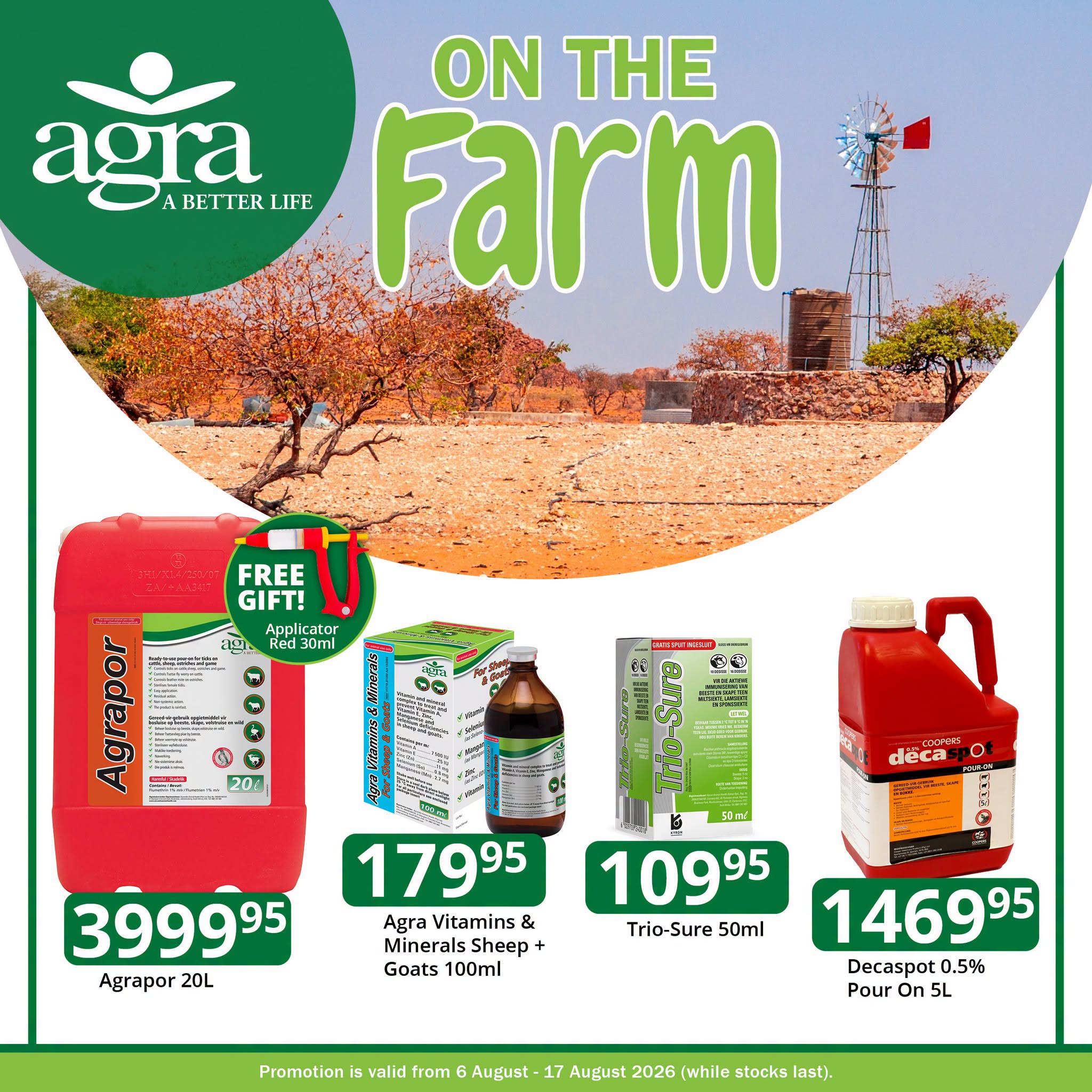 Keep Your Flock and Herd in Top Condition with Trusted