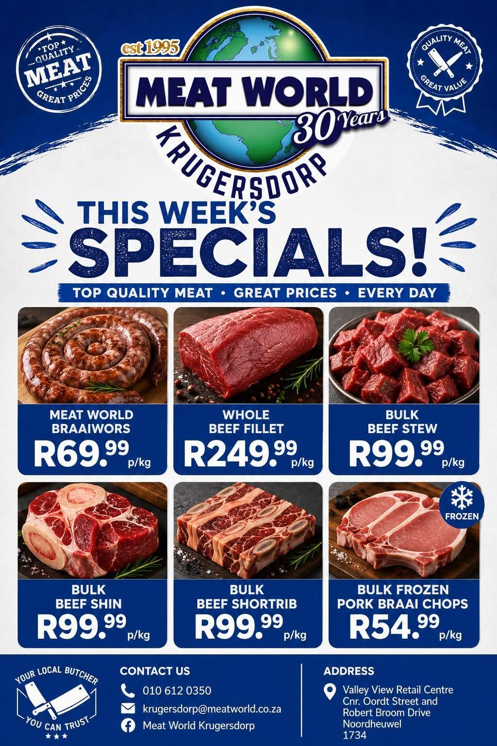 Meat World Krugersdorp Weekend Specials
