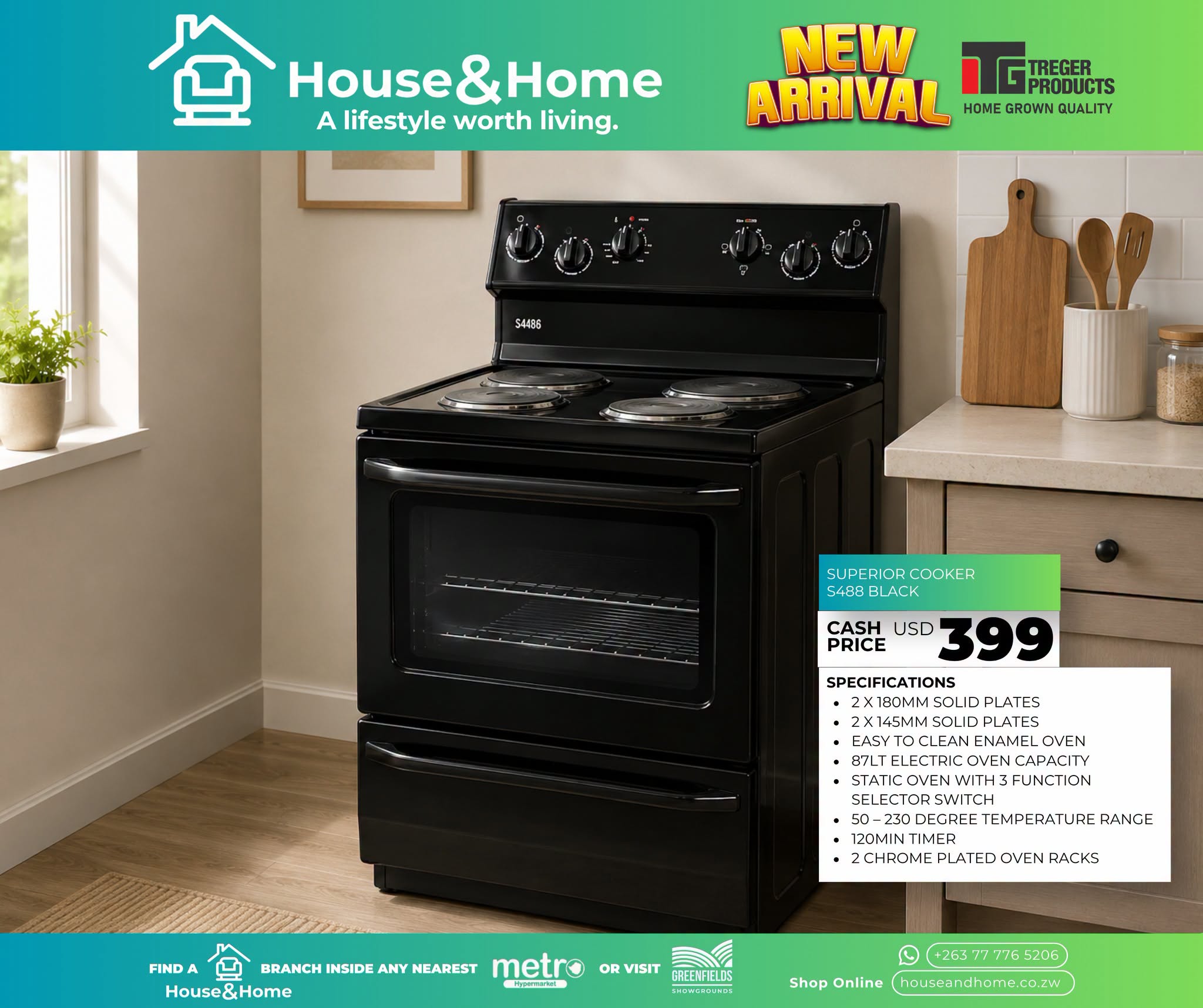 New Arrival! Upgrade Her Kitchen, Upgrade Her Smile.