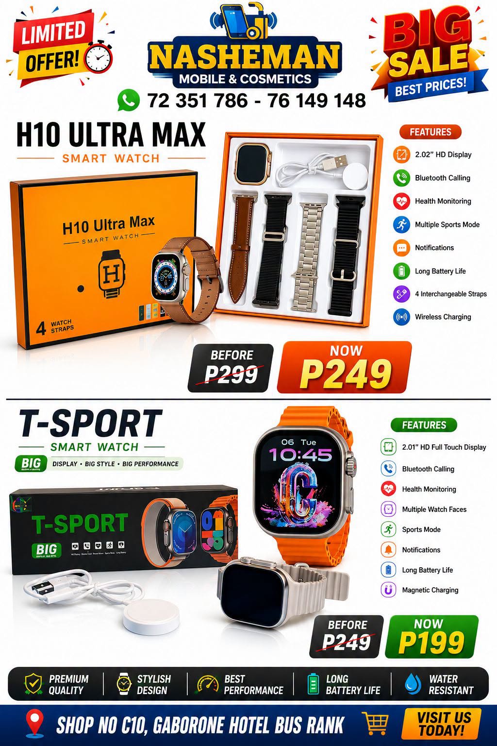 Big Smart Watch Sale Limited Time Offer Upgrade Your