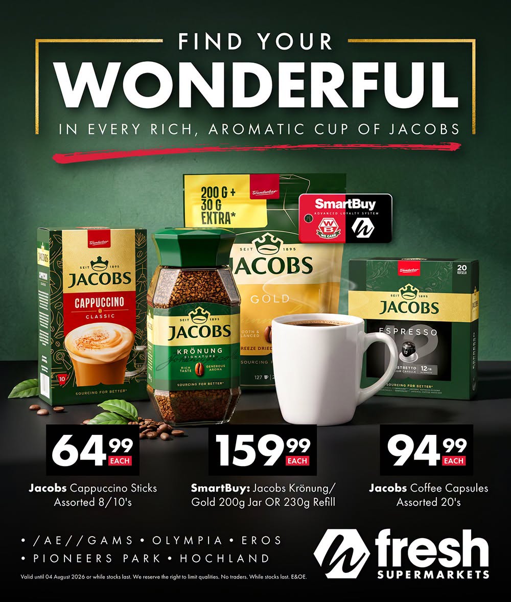 Find Your Wonderful in Every Rich Aromatic Cup of Jacobs