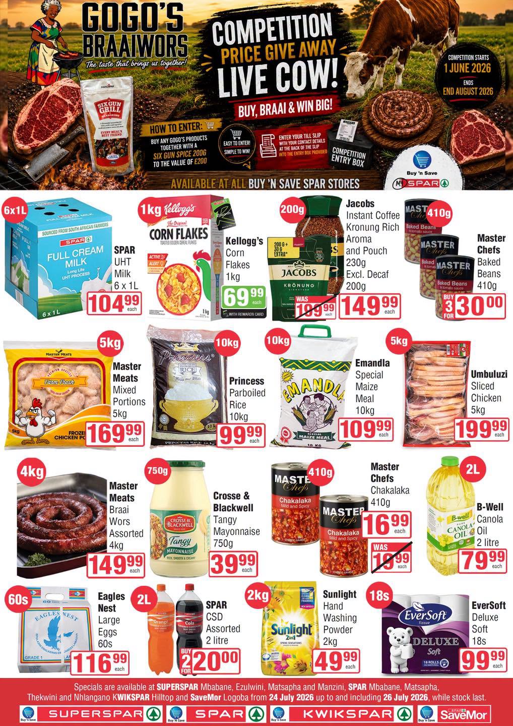 Stock Up on Your Weekend Essentials and Save More