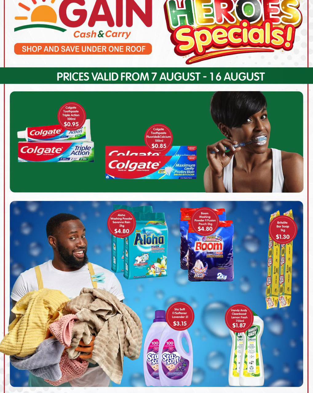 Celebrate Heroes Holiday with Incredible Savings at GAIN