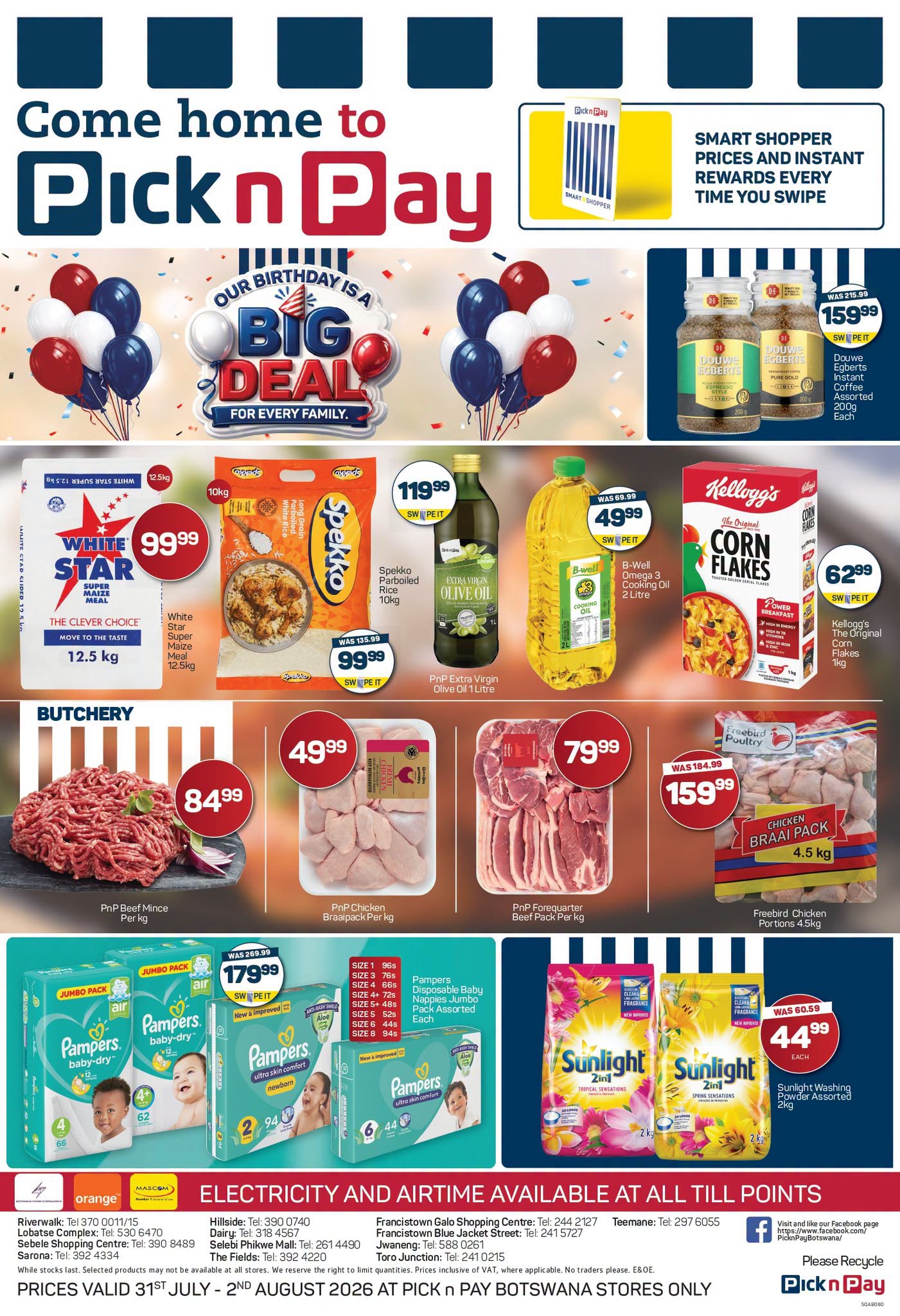 Month End Big Deal Savings Are Here at Pick N Pay
