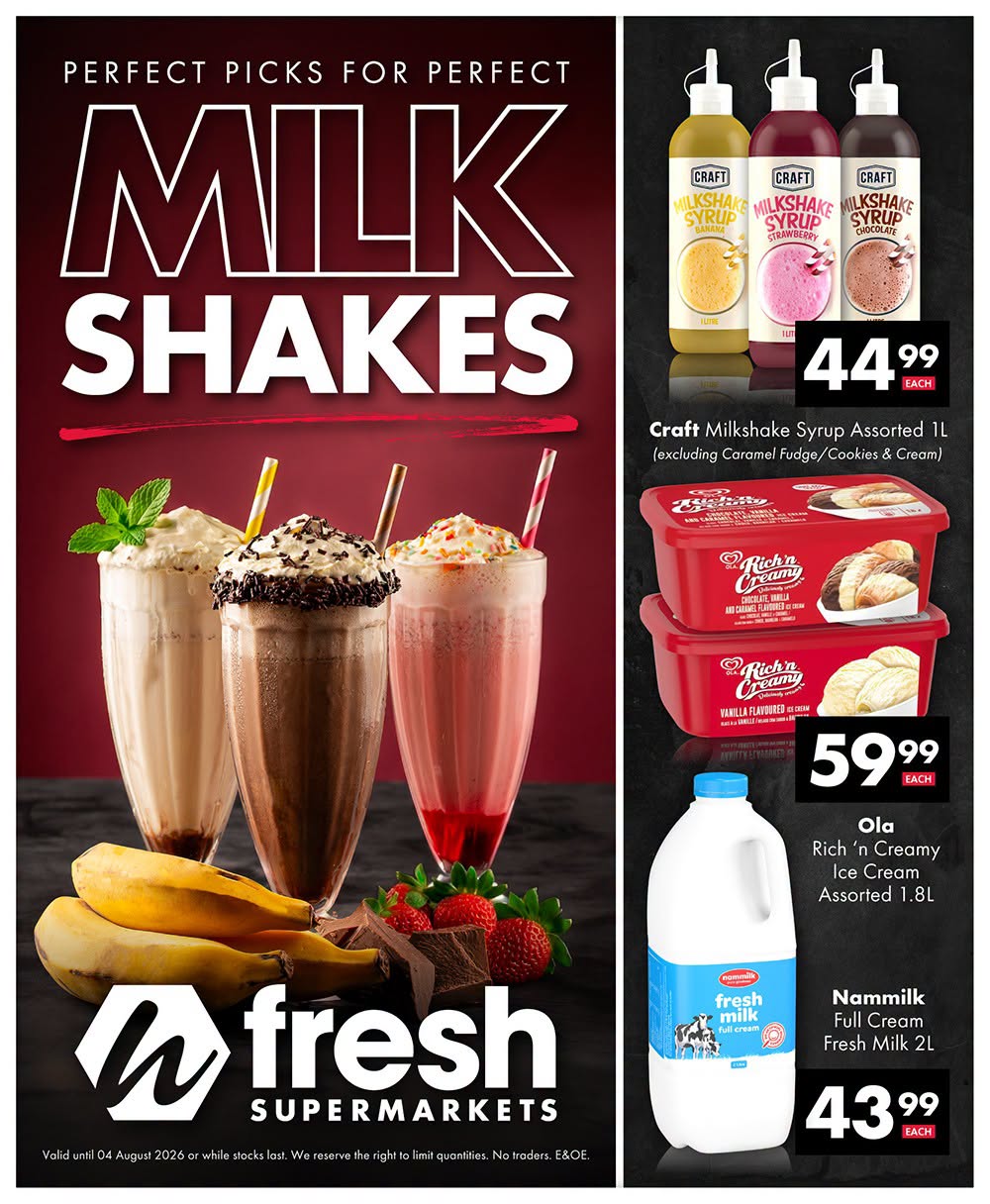Perfect Picks for Perfect Milkshakes!