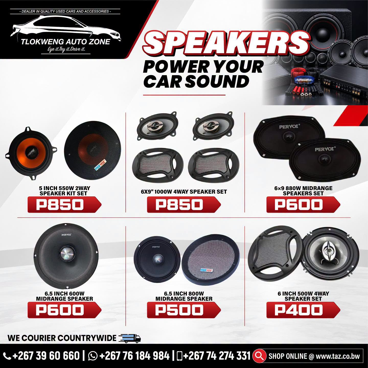 UPGRADE YOUR CAR SOUND!