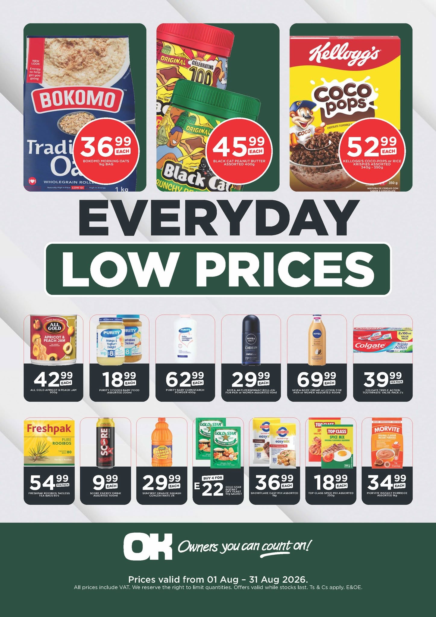 OK Foods Eswatini Specials
