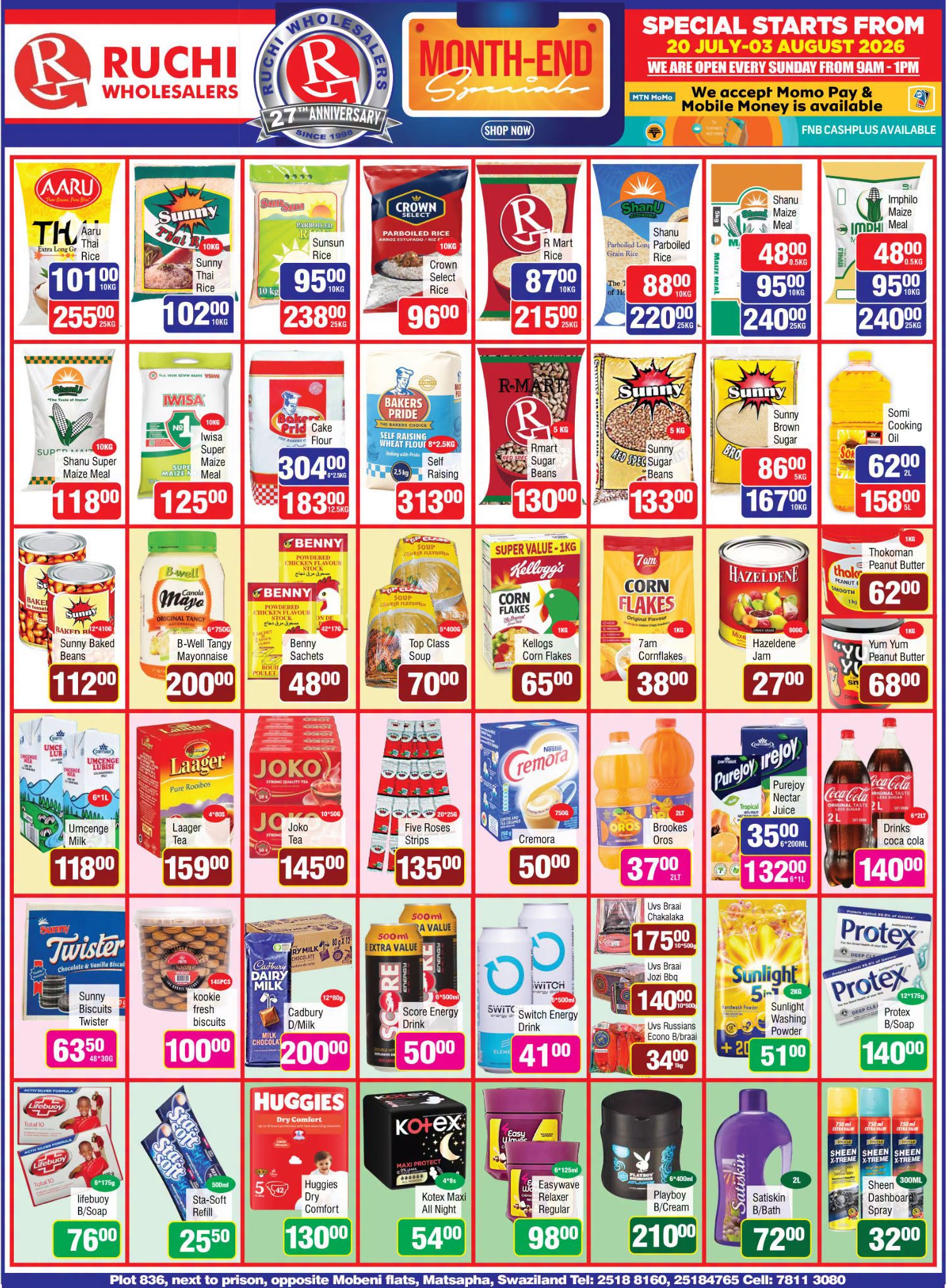 YOUR MONTH-END SHOPPING JUST GOT BETTER!