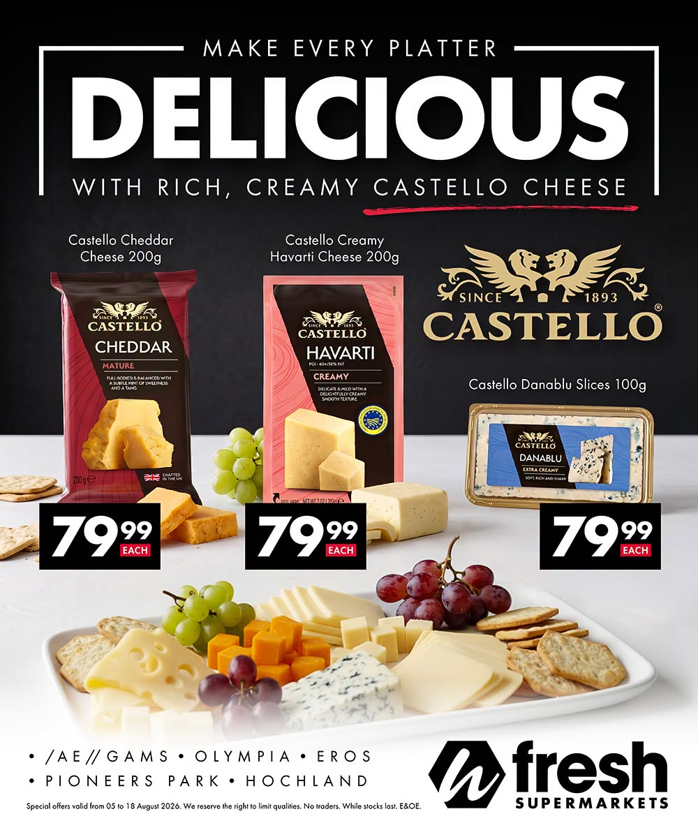 Make Every Platter Delicious with Rich, Creamy Castello