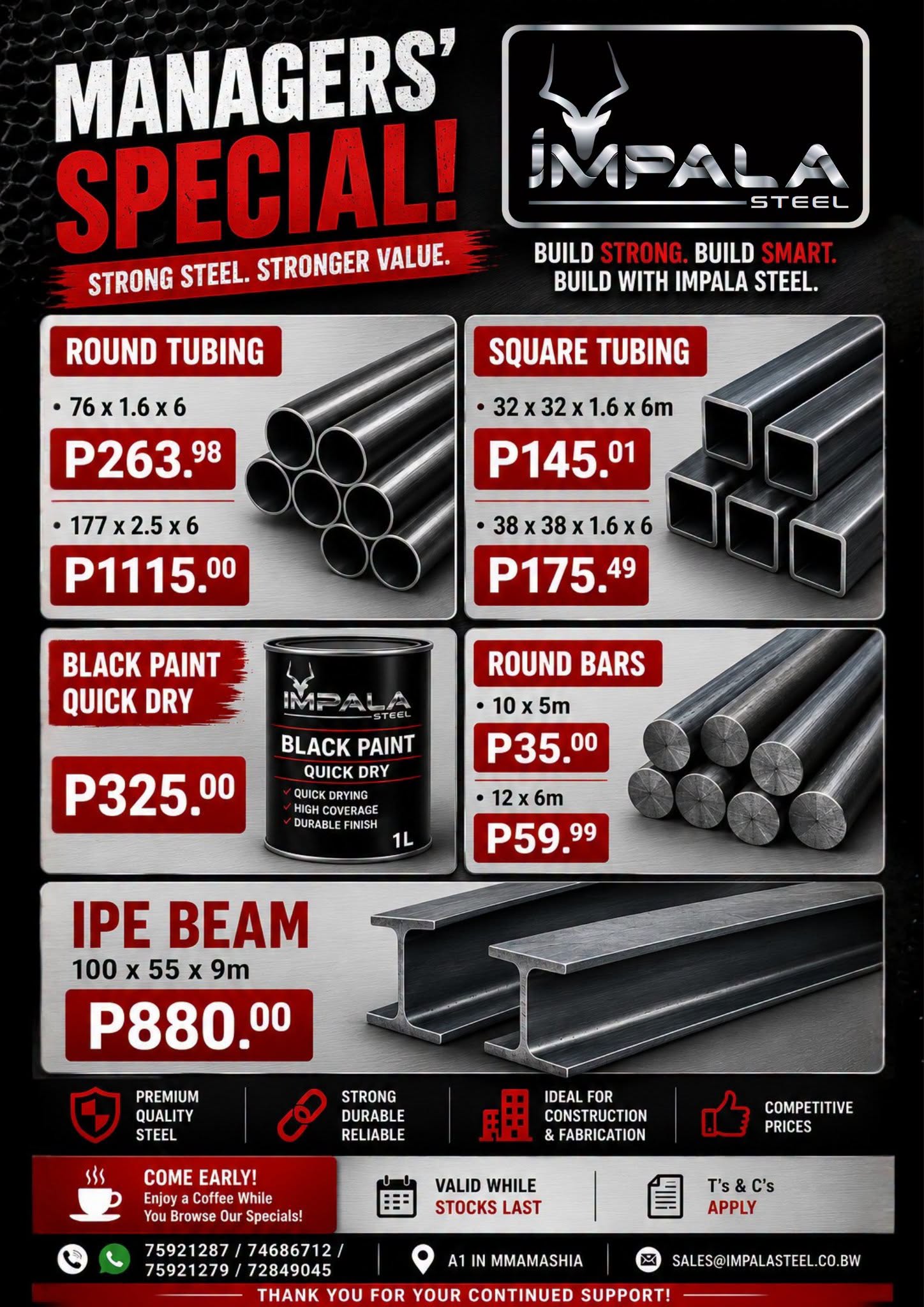 Managers Specials Are Here Looking