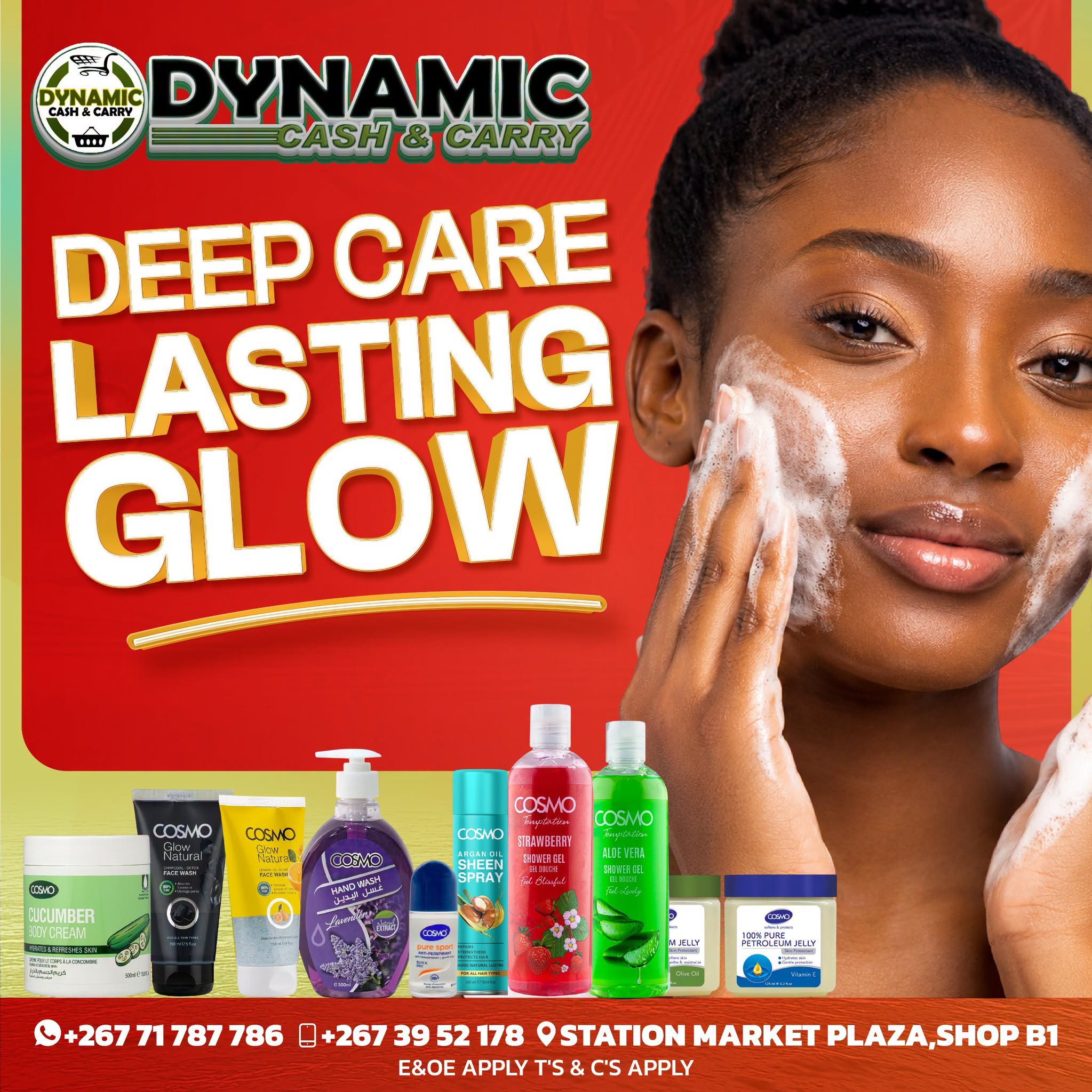DEEP CARE. LASTING GLOW.