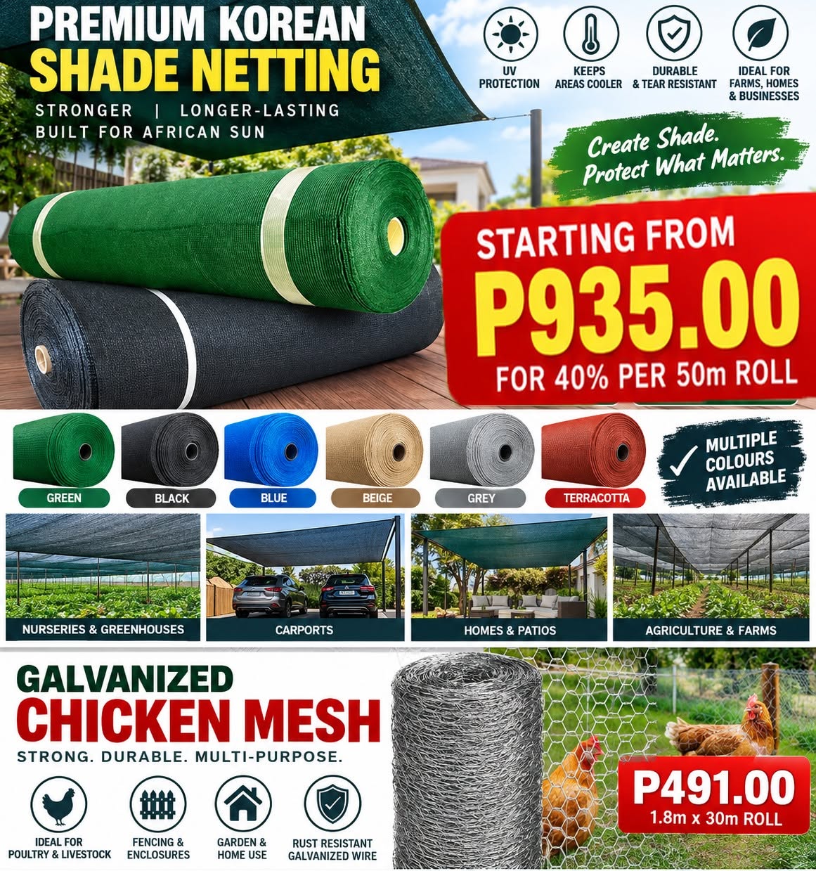 Protect Your Crops from the Heat with Premium Korean
