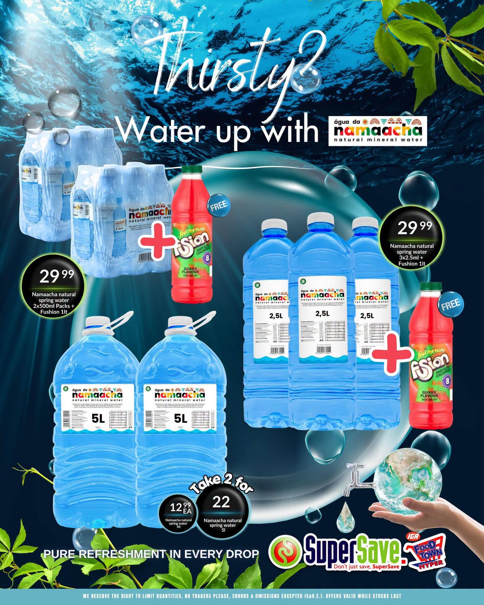 Why Settle for Just Water with Selected Namaacha Water