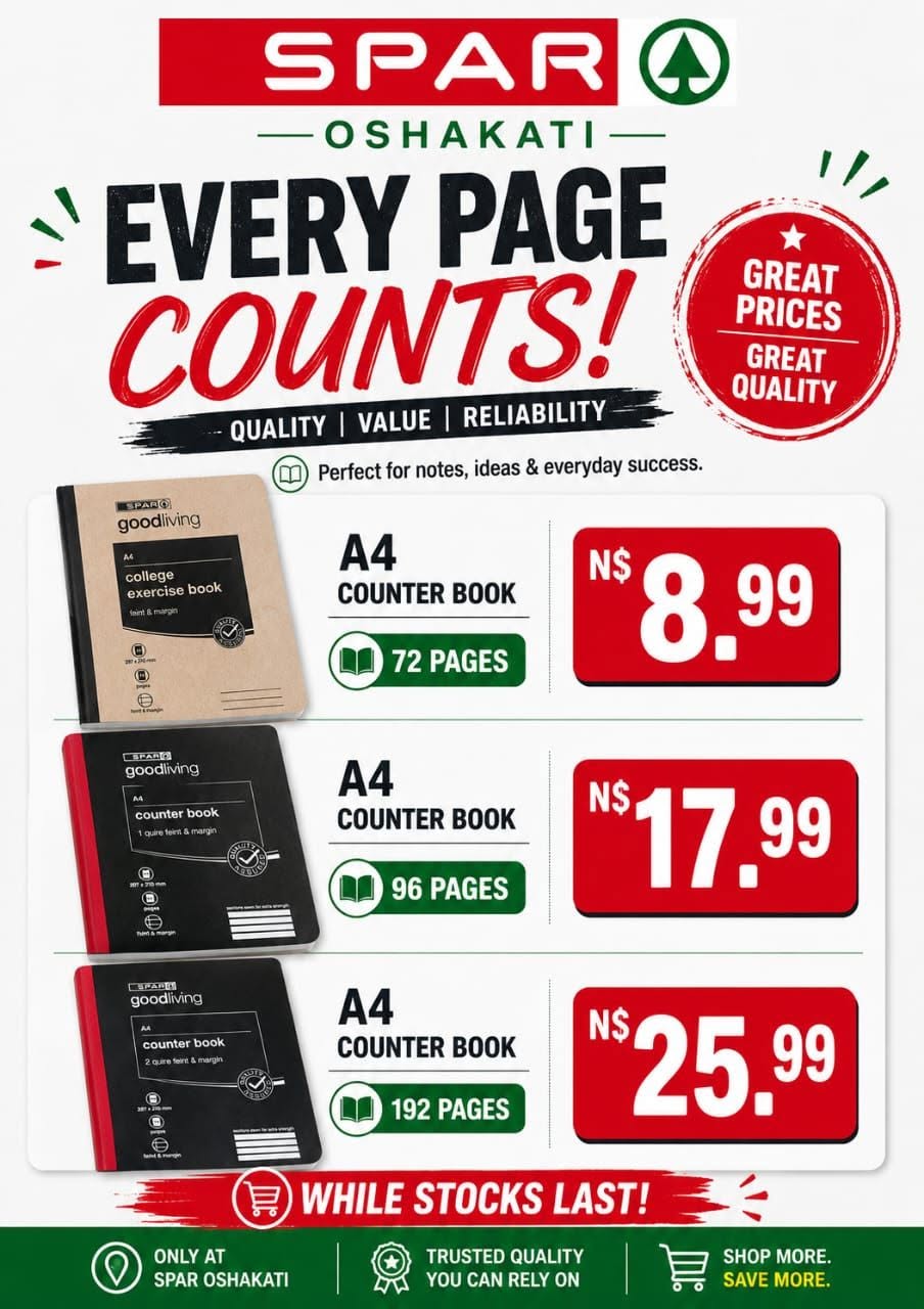 SPAR Oshakati-ongwediva Specials