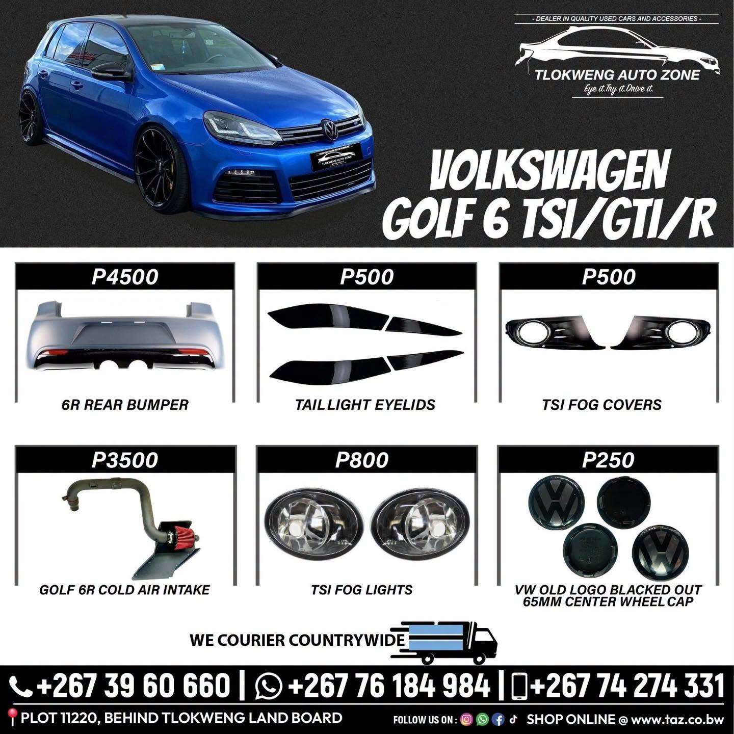 GOLF 6 ACCESSORIES