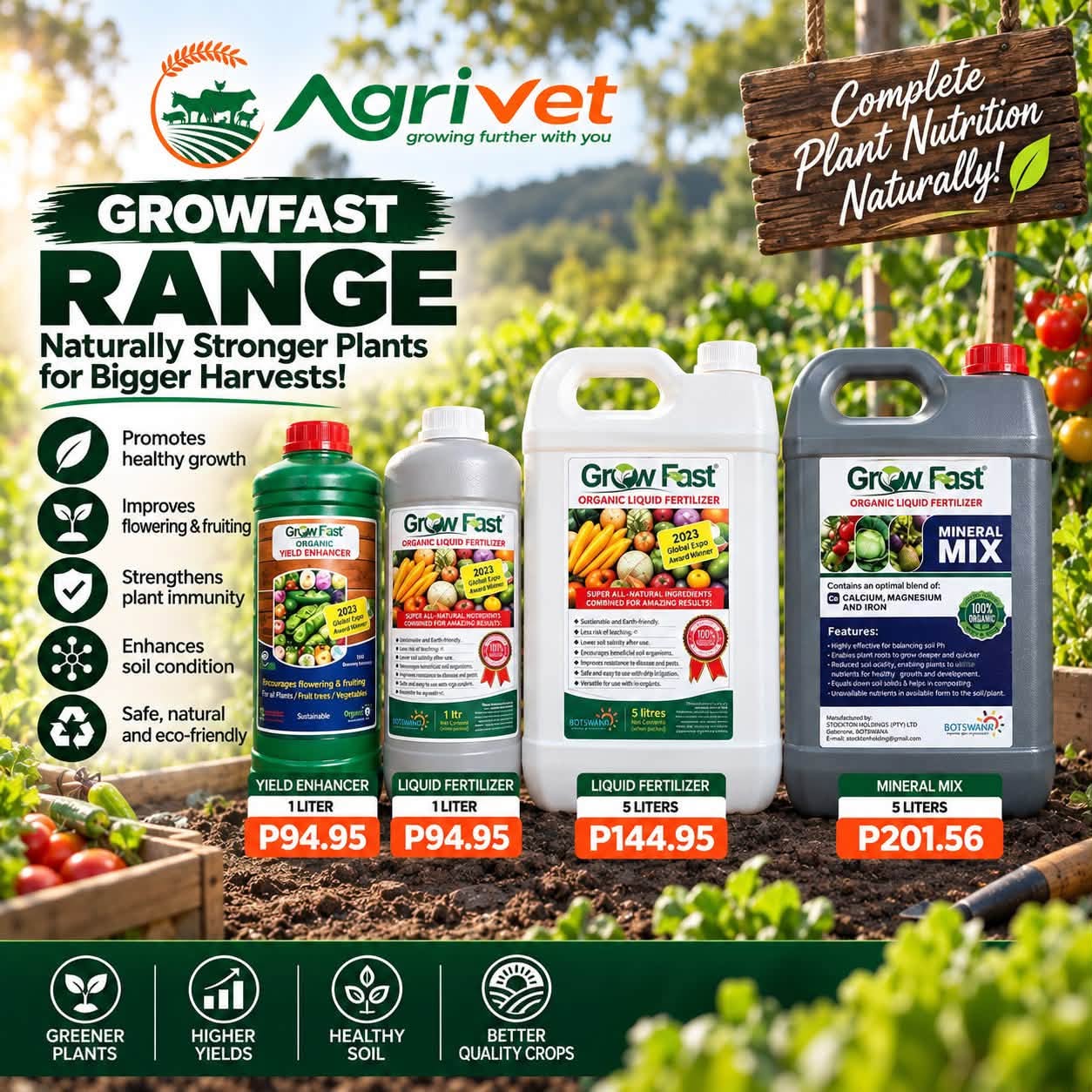 Grow Stronger. Harvest Better. Choose Natural.