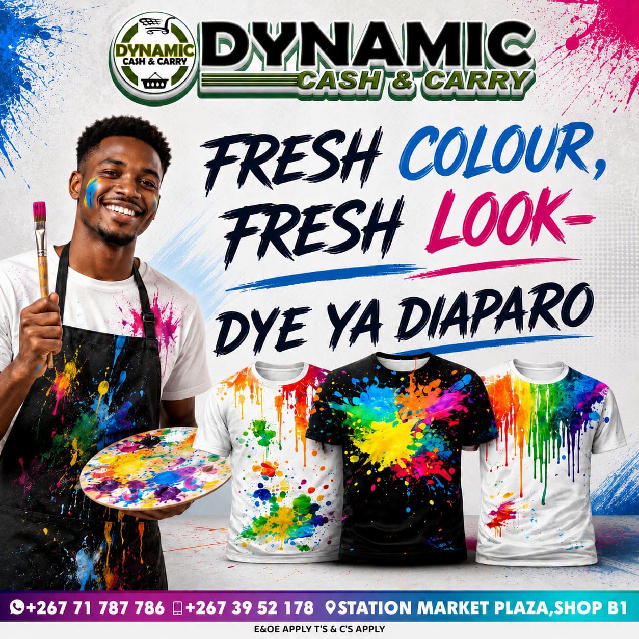 Fresh Colour, Fresh Look - Dye Ya Diaparo!