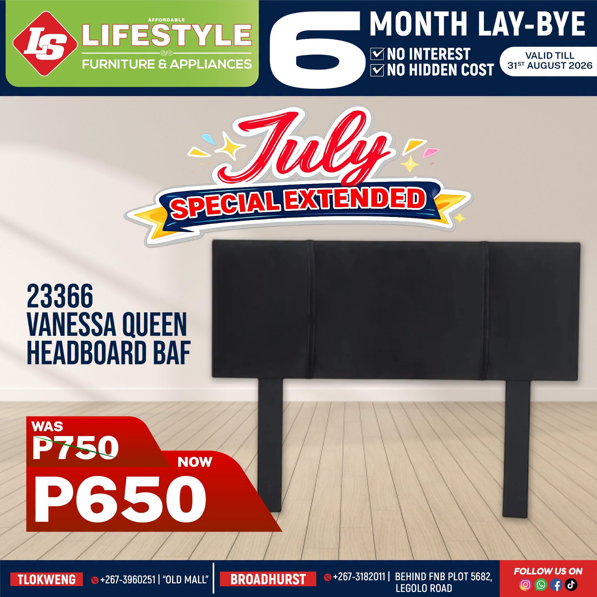 JULY SPECIAL EXTENDED!