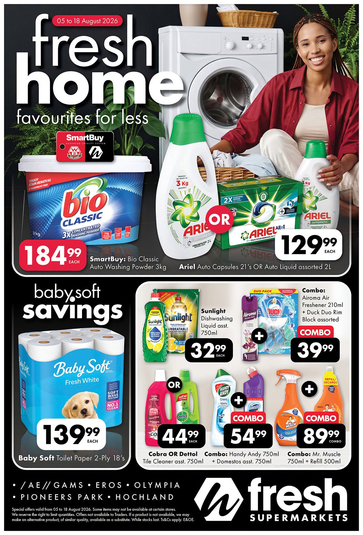 Save on Home, Babycare, Personal Care, and Pet