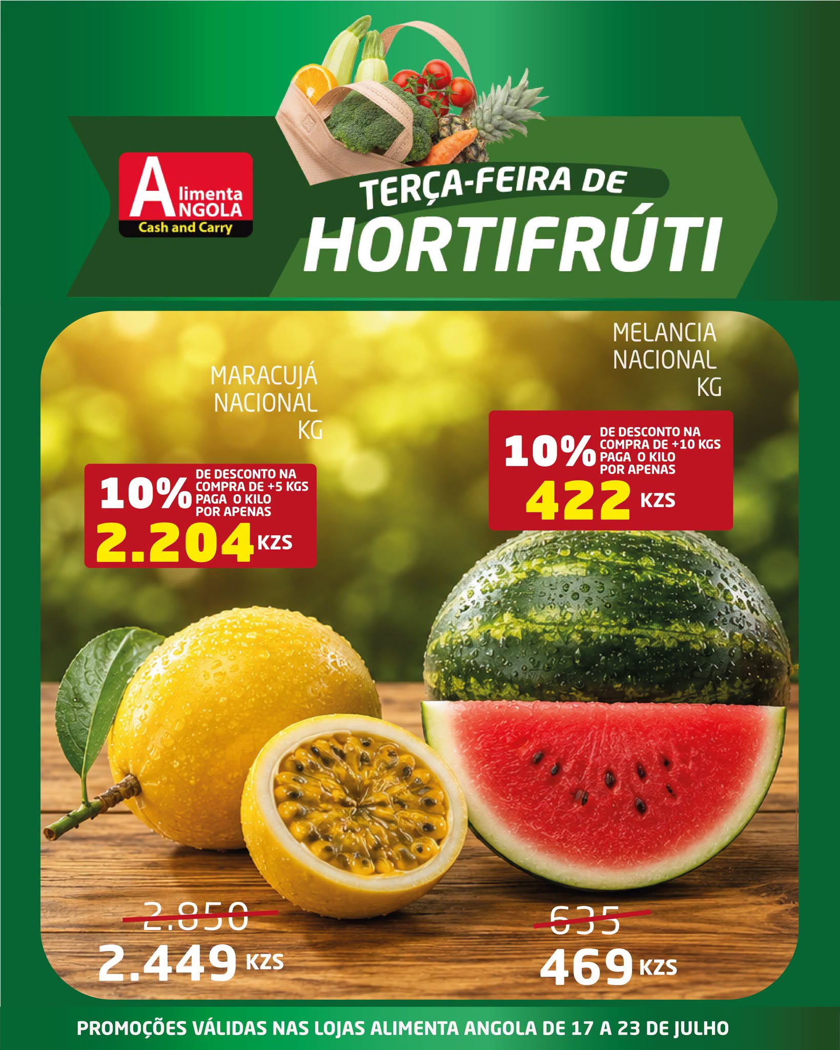 Terça-feira DE Hortifrúti