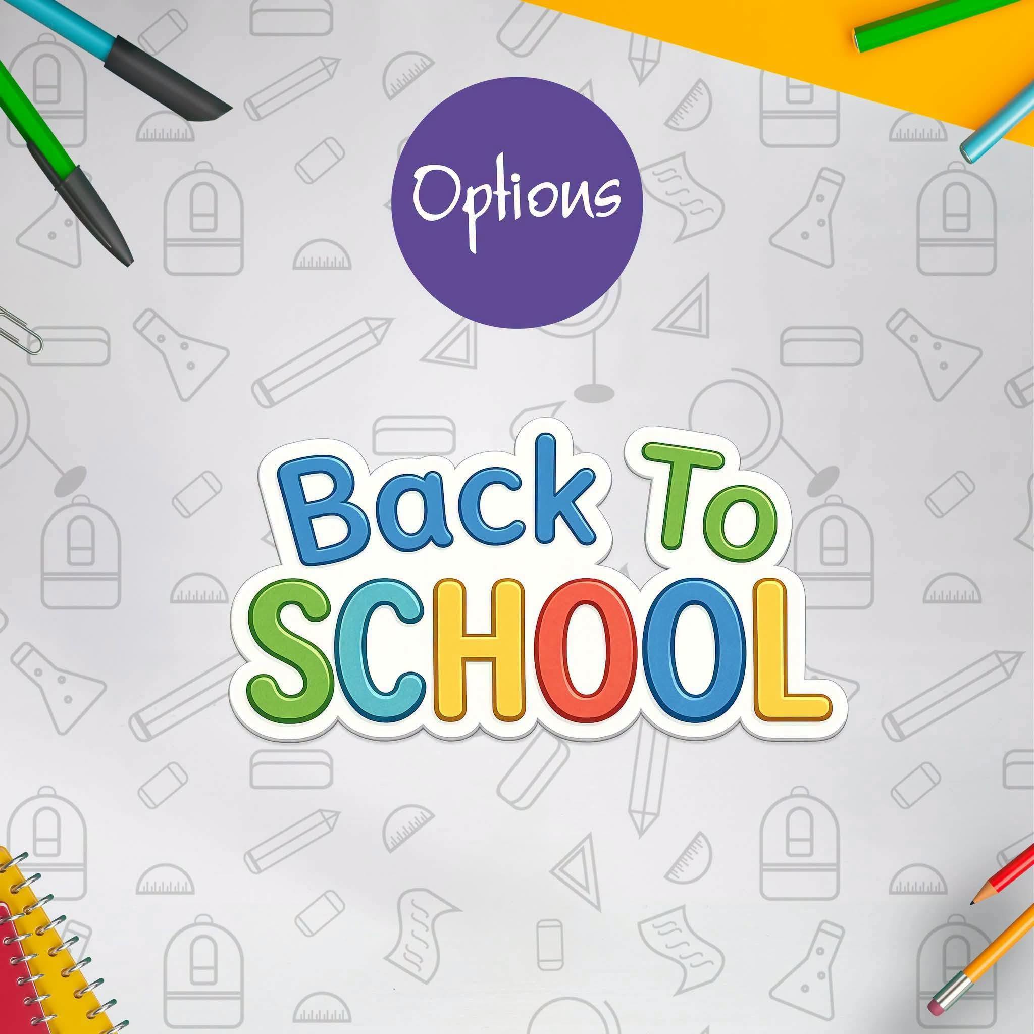 New Term. New Backpack. New Confidence.
