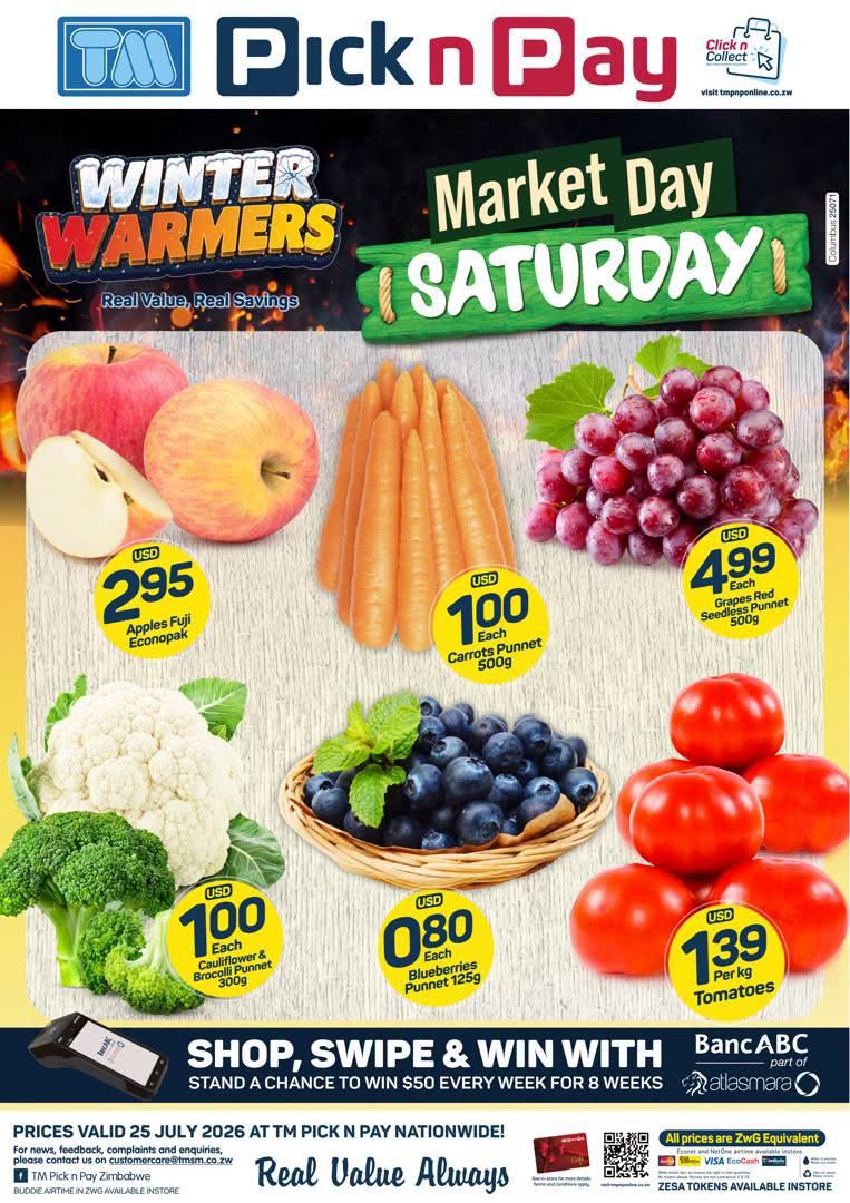 Saturday Is Serving Fresh Savings Stock Up on Market Day