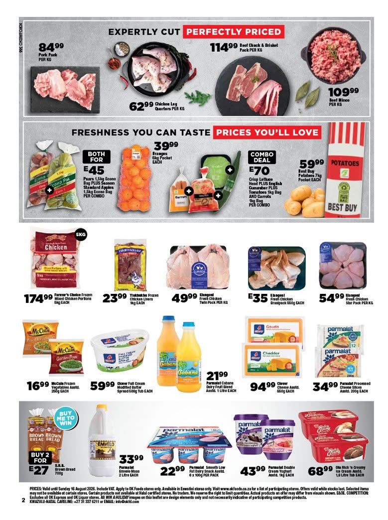 OK Foods Eswatini Specials