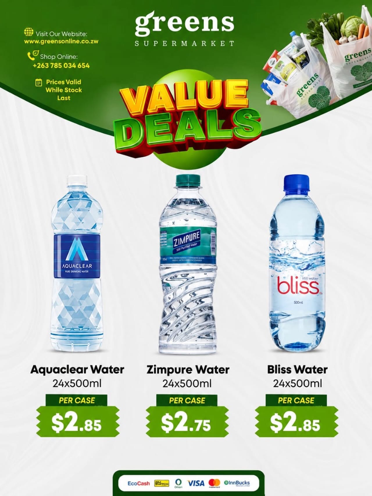 Great Value Starts with Every Drop