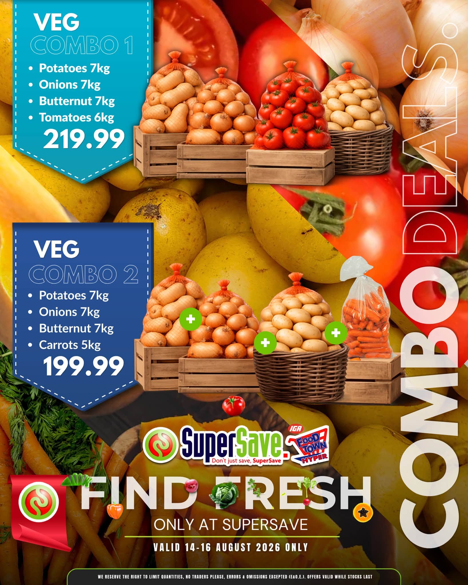 Farm Fresh Produce Available DAILY at Supersave